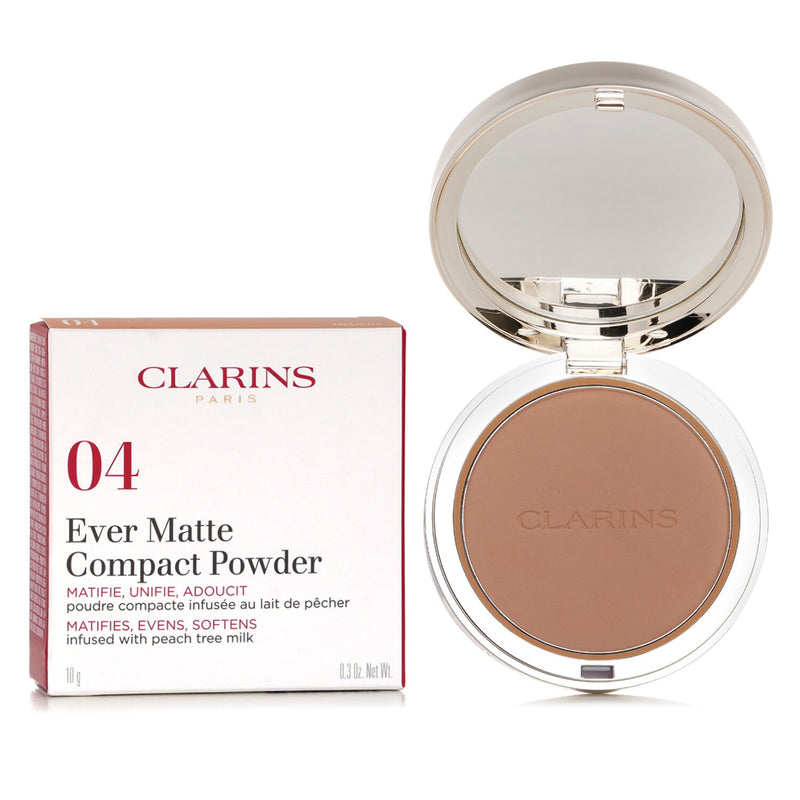 クラランス  エバー マット コンパクト パウダー - # 04 ミディアム   10g/0.3oz