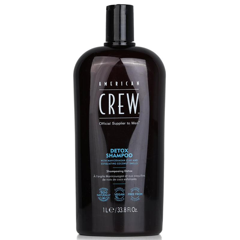アメリカンクルー  Men Detox Shampoo   1000ml/33.8oz