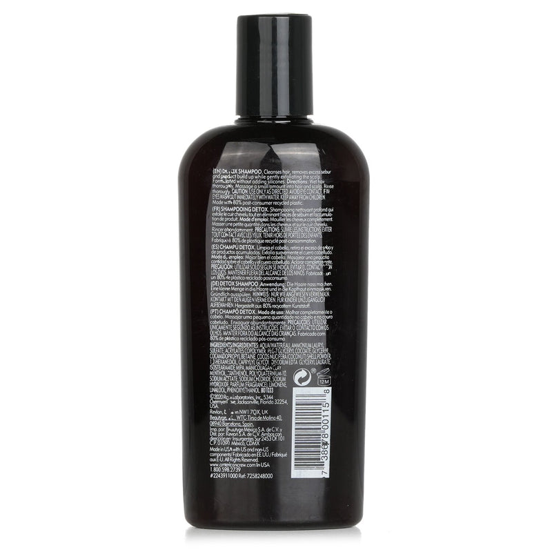 アメリカンクルー  Men Detox Shampoo   250ml/8.4oz