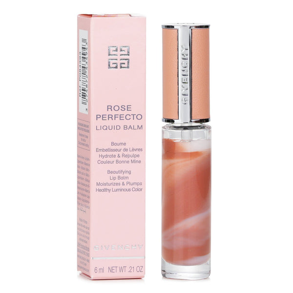 ジバンシィ  Rose Perfecto Liquid Lip Balm - # 110 Milky Nude   6ml/0.21oz