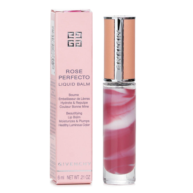 ジバンシィ  Rose Perfecto Liquid Lip Balm - # 210 Pink Nude   6ml/0.21oz