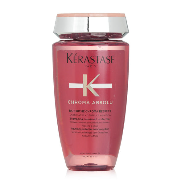 ケラスターゼ  Chroma Absolu Bain Riche Chroma Respect Shampoo (For Sensitized or Damaged Color-Treated Hair)   250ml/8.5oz