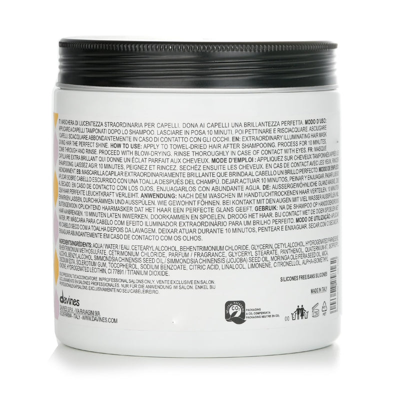 ダヴィネス  The Spotlight Circle Shine Boosting Hair Mask (Salon Size)   750ml/26.33oz