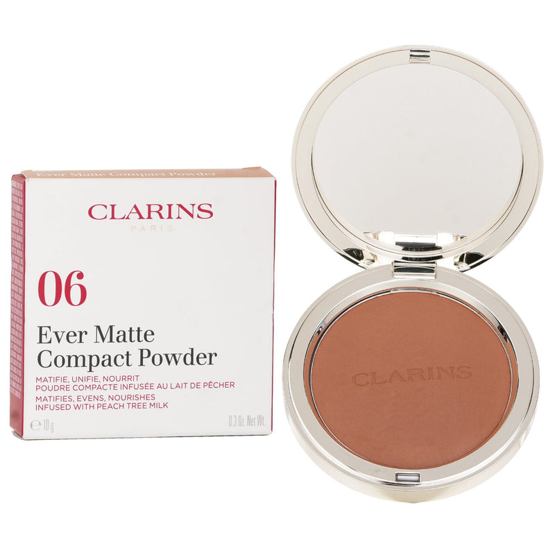 クラランス  エバー マット コンパクト パウダー - # 06 ディープ   10g/0.3oz