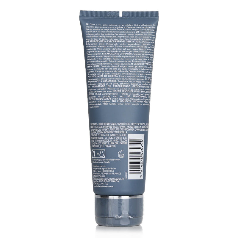 ビオテルム  Homme Basics Line Scrub   125ml/4.23oz