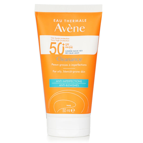 アベンヌ  ベリー ハイ プロテクション クリーンランスソーラー SPF50+ - オイリーで傷つきやすい肌向け   50ml/1.7oz