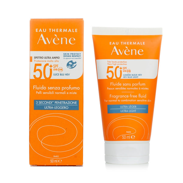 アベンヌ  ベリー ハイ プロテクション フレグランスフリーフルイド SPF50+ - 普通肌から混合敏感肌用   50ml/1.7oz