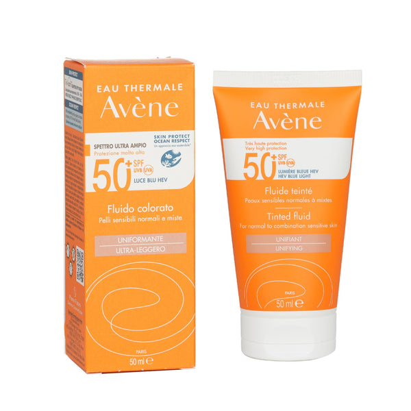 アベンヌ  ベリー ハイ プロテクション ティンテッド フルイド SPF50+ - 普通肌から混合敏感肌用   50ml/1.7oz