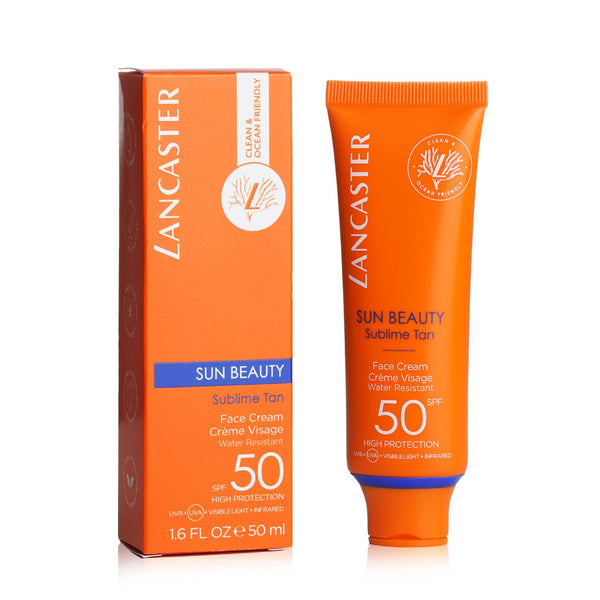 ランカスター  Sun Beauty Sublime Tan Face Cream SPF50   50ml/1.6oz