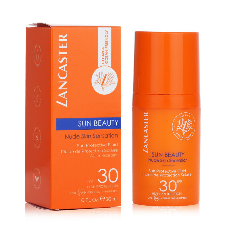ランカスター  サン ビューティー ヌード スキン センセーション サン プロテクティブ フルイド SPF 30   30ml/1oz
