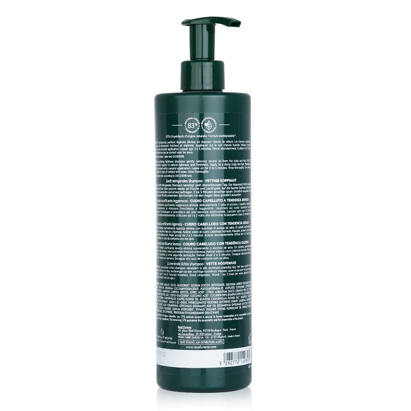 ルネ フルトレール  Curbicia Purifying Lightness Shampoo - Scalp Prone to Oiliness (Salon Size)   600ml/20.2oz