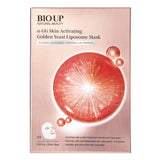 ナチュラル ビューティ  BIO UP a-GG Skin Activating Golden Yeast Liposome Mask (Exp Date: 05/2026)   5 x 25ml/0.84oz