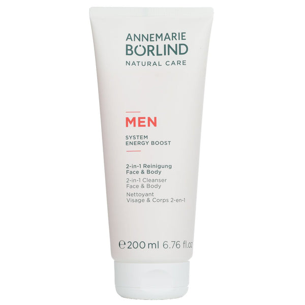 アンネマリー ボーリンド  Men System Energy Boost 2-in-1 Cleanser Face & Body   200ml/6.76oz