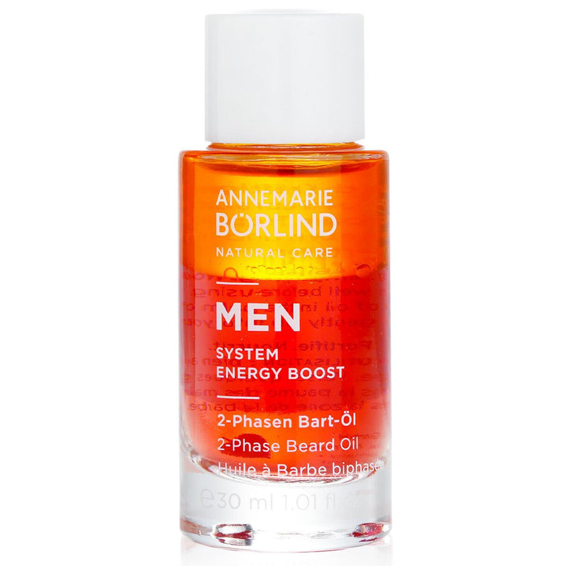 アンネマリー ボーリンド  Men System Energy Boost 2-Phase Beard Oil   30ml/1.01oz