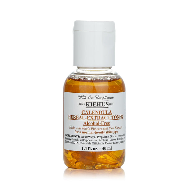 キールズ  カレンデュラ ハーブ エキス アルコールフリー トナー - ノーマル肌からオイリー肌用   40ml/1.4oz