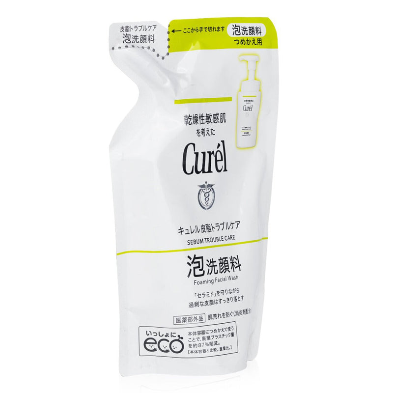 キュレル  皮脂トラブルケア 泡洗顔 つめかえ用   130ml/4.3oz