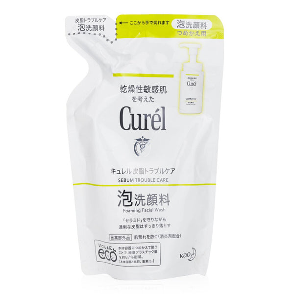 キュレル  皮脂トラブルケア 泡洗顔 つめかえ用   130ml/4.3oz