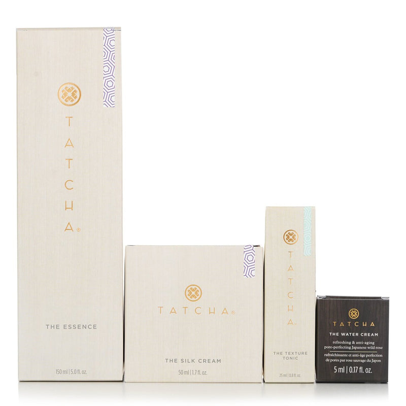 タッチャ  Essence Bundle: The Essence Plumping Skin Softener 150ml + The Silk Cream 50ml + Water Cream 5ml + Texture Tonic 25ml   4pcs