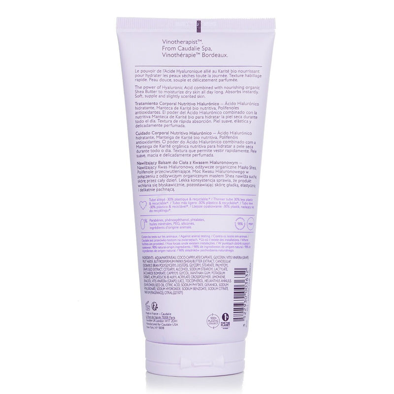 コーダリー  Vinotherapist Hyaluronic Nourishing Body Lotion   200ml/6.7oz