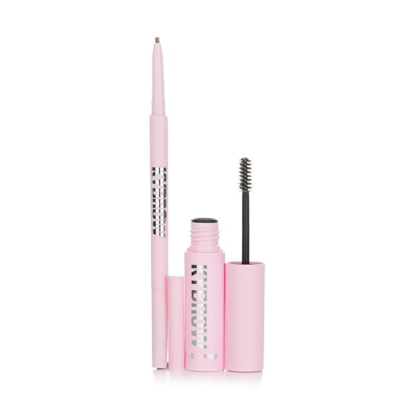 カイリー・バイ・カイリー・ジェンナー  KyBrow Kit: Brow Gel 5ml + Brow Pencil 0.09g - # 003 Cool Brown   2pcs