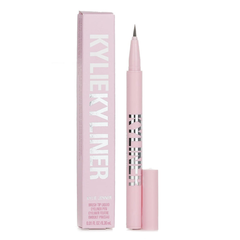 カイリー・バイ・カイリー・ジェンナー  Kyliner Brush Tip Liquid Eyeliner Pen - # 001 Black   0.3ml/0.01oz
