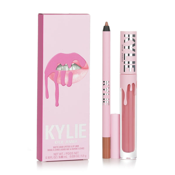 カイリー・バイ・カイリー・ジェンナー  Matte Lip Kit: Matte Liquid Lipstick 3ml + Lip Liner 1.1g - # 808 Kylie Matte   2pcs