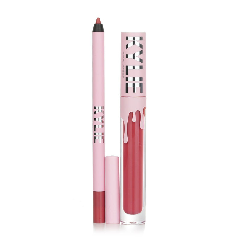 カイリー・バイ・カイリー・ジェンナー  Matte Lip Kit: Matte Liquid Lipstick 3ml + Lip Liner 1.1g - # 500 Kristen Matte   2pcs