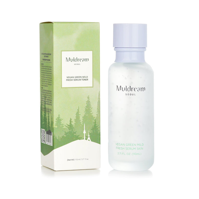 Muldream  Vegan Green Mild Fresh Serum Toner   110ml/3.71oz