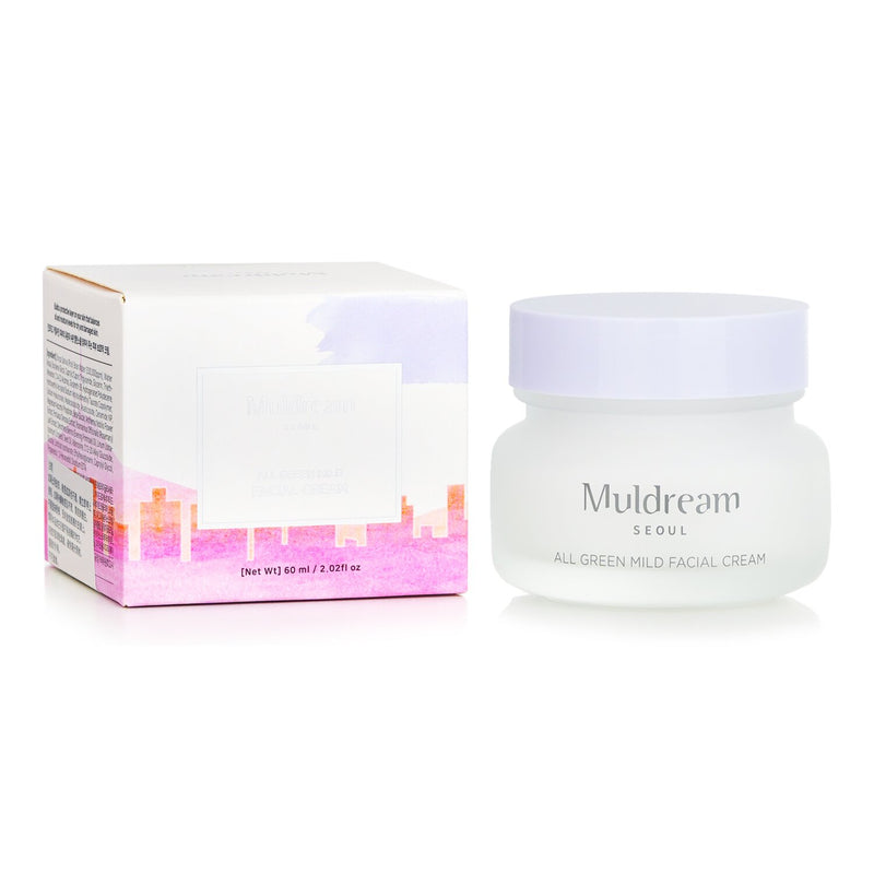 Muldream  All Green Mild Facial Cream   60ml/2.02oz
