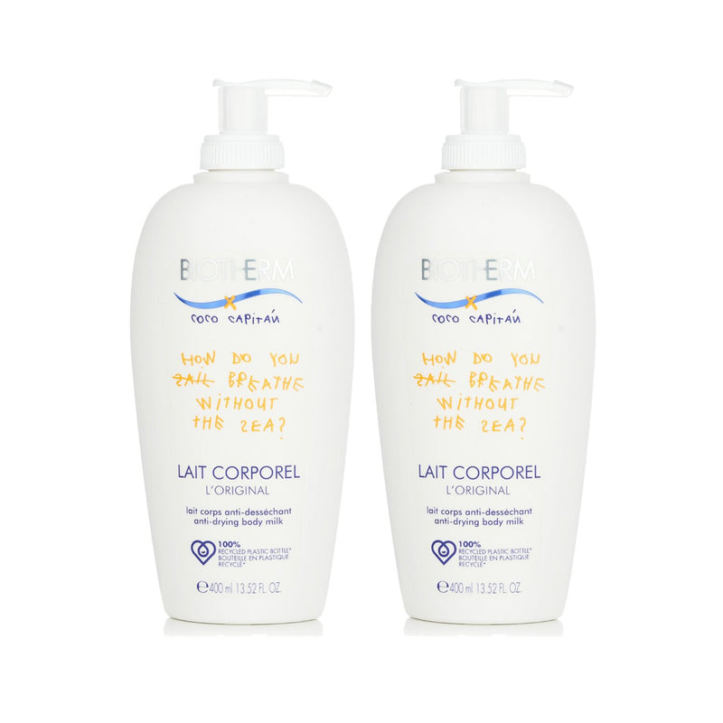 ビオテルム  Anti-Drying Body Milk (Limited Edition) Duo Pack   2x400ml/13.52oz