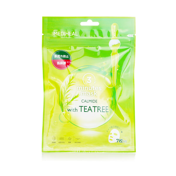 メディヒール  3 Minutes Mask Calmide with Tea Tree (Japan Version)   7pcs