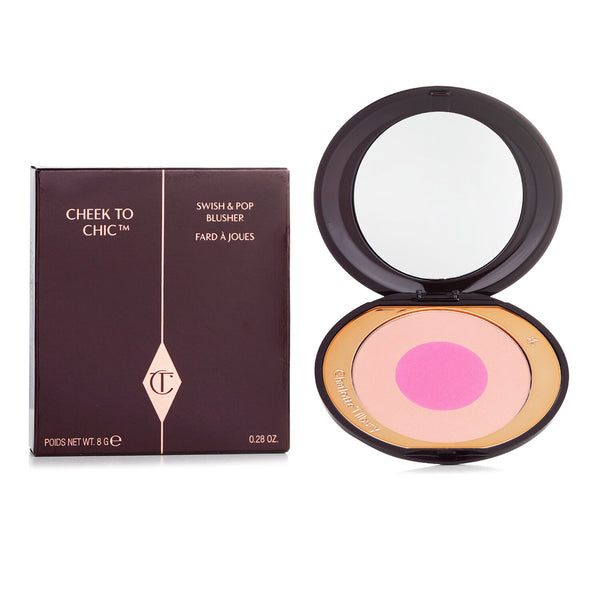 シャーロット・ティルブリー  Cheek To Chic Swish & Pop Blusher - # Love Is The Drug   8g/0.28oz