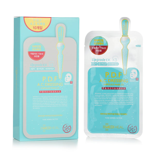 メディヒール  P.D.F A.C Dressing Ampoule Mask Ex. (Upgrade)   10pcs