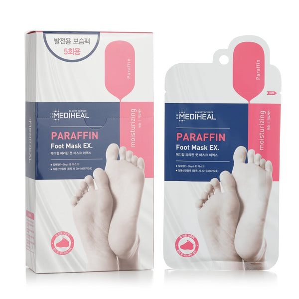 メディヒール  Paraffin Foot Mask EX.   5pairs