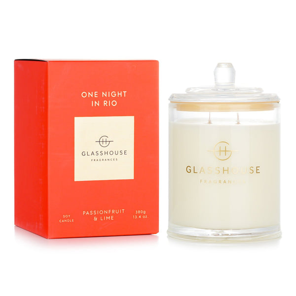 グラスハウス  Triple Scented Soy Candle - One Night In Rio (Passionfruit & Lime)   380g/13.4oz