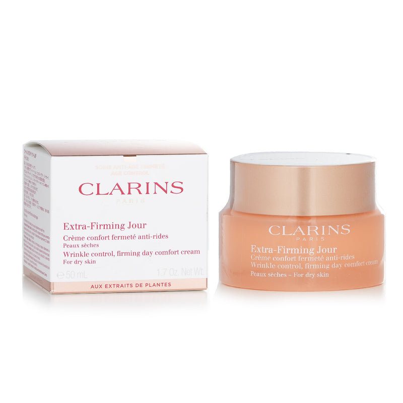 クラランス  Extra Firming Jour Wrinkle Control, Firming Day Comfort Cream - For Dry Skin   50ml/1.7oz