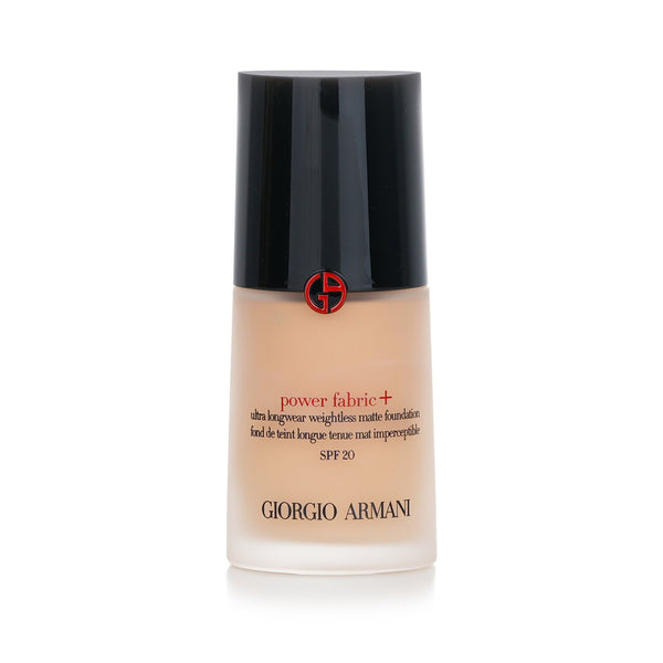 ジョルジオ アルマーニ  Power Fabric+ Ultra Longwear Weightless Matte Foundation SPF 20 - # 3   30ml/1oz