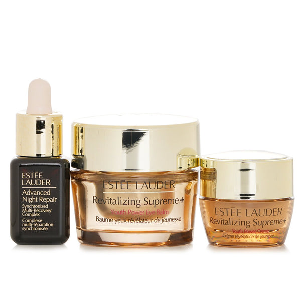 エスティ ローダー  Major Eye Impact Set: Youth Power Eye Balm 15ml + Advanced Night Repair 7ml +Youth Power Creme 7ml   3pcs