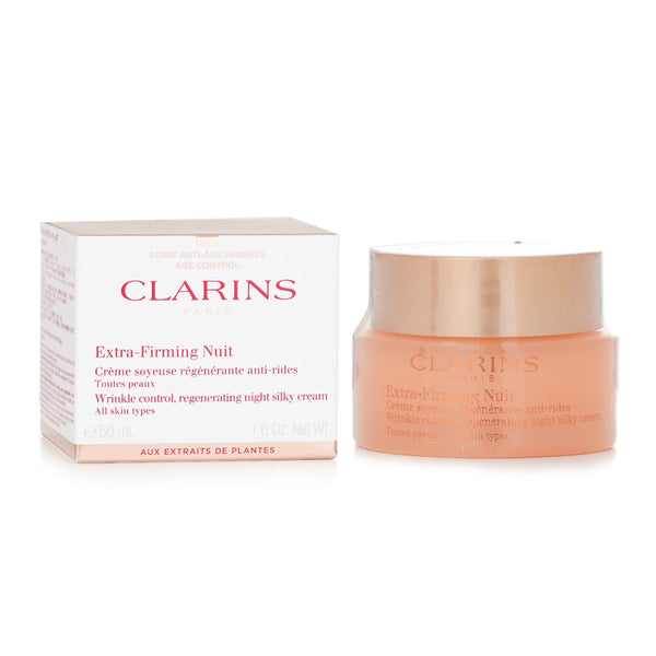 クラランス  Extra Firming Nuit Wrinkle Control, Regenerating Night Silky Cream (All Skin Type)   50ml/1.6oz