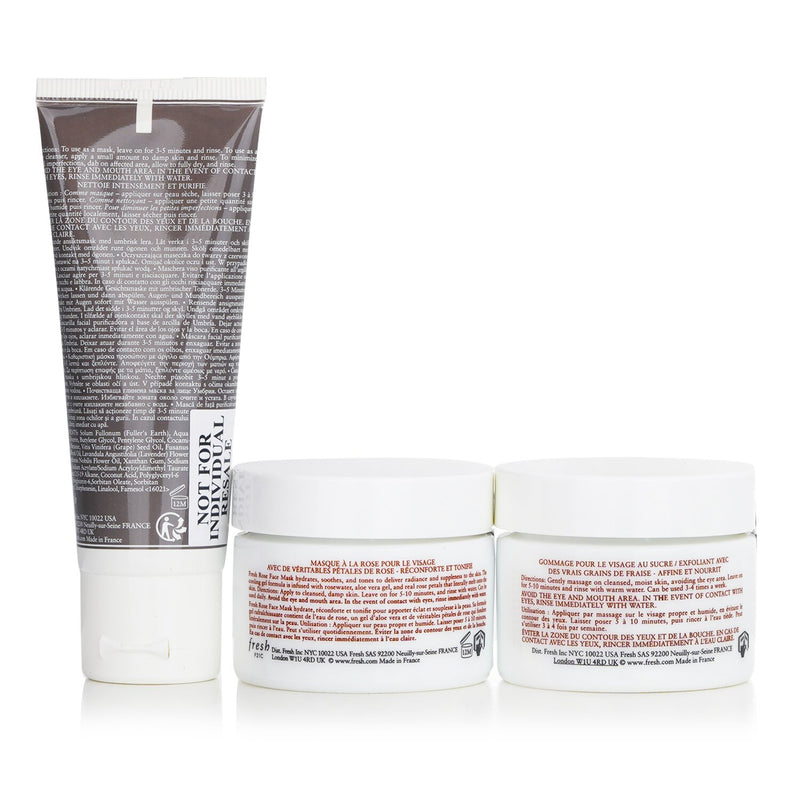 フレッシュ  Do It All Face Mask Trio Set   3pcs