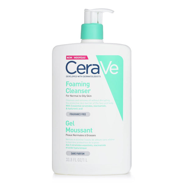 セラヴィ  Foaming Cleanser For Normal to Oily Skin (With Pump)   1000ml/33.8oz