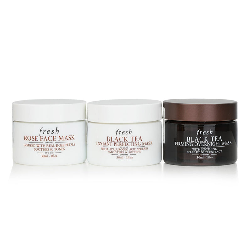 フレッシュ  Mini Face Mask Trio Set   3pcs