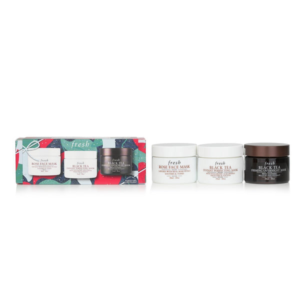 フレッシュ  Mini Face Mask Trio Set   3pcs