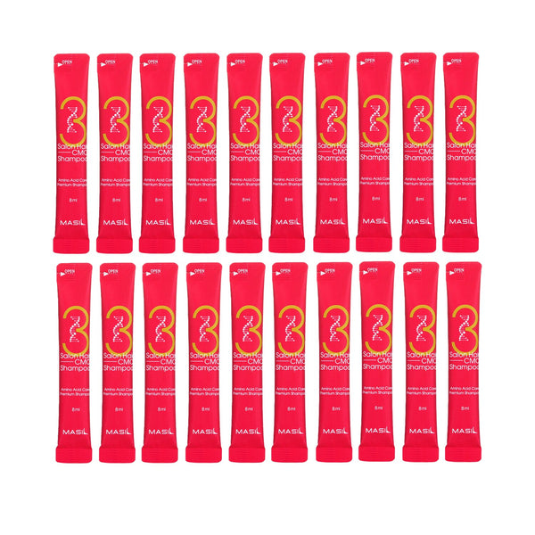 マシル  3 Salon Hair CMC Revitalizing Shampoo With Amino Acid Care Premium Shampoo   20x8ml