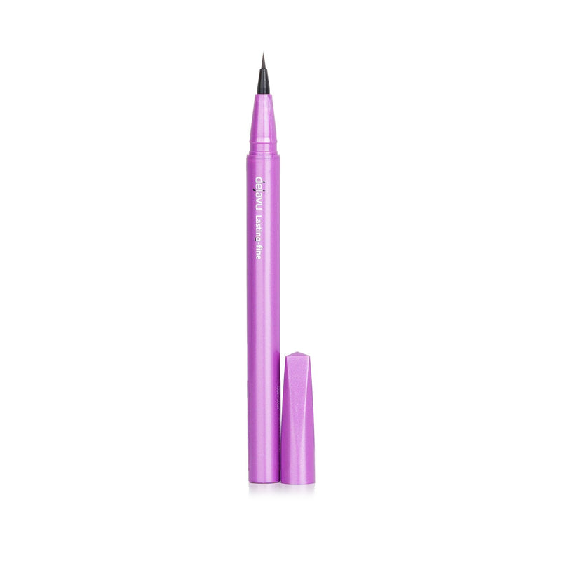 デジャヴュ  Lasting Fine E Short Brush Liquid Eyeliner - #1 Deep Black   0.52ml