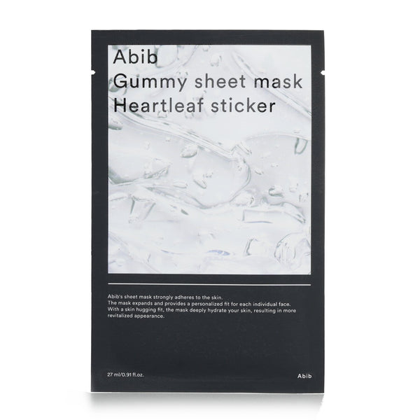 アビブ  Gummy Sheet Mask - Heartleaf Sticker   27mlx10pcs