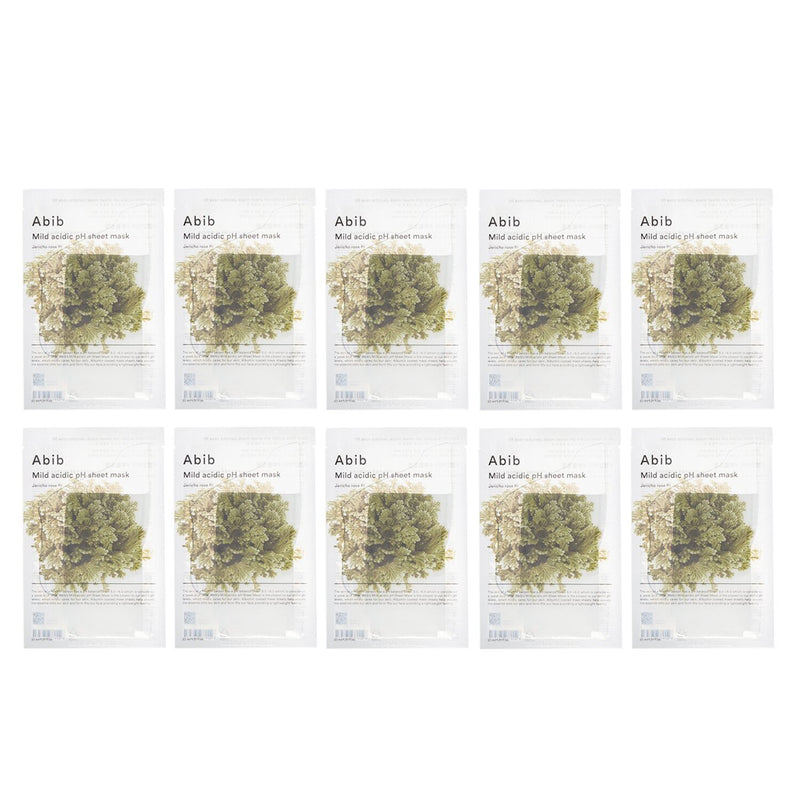 アビブ  Mild Acidic pH Sheet Mask - Jericho Rose Fit   27mlx10pcs
