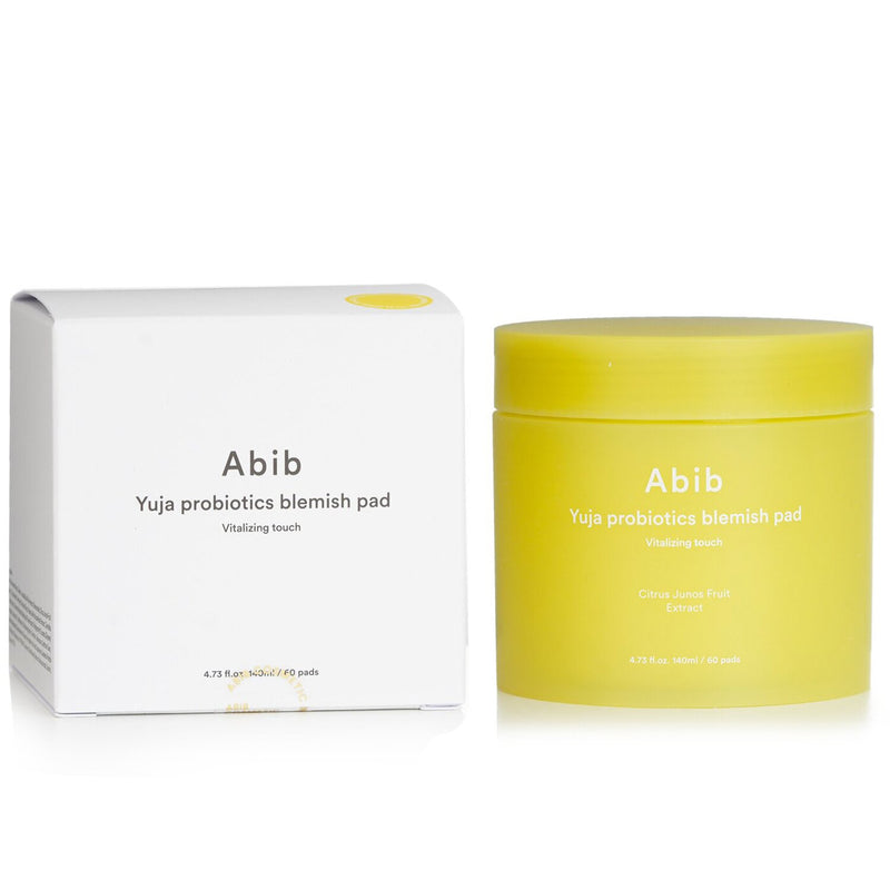 アビブ  Yuja Probiotics blemish Pad Vitalizing Touch   60pads