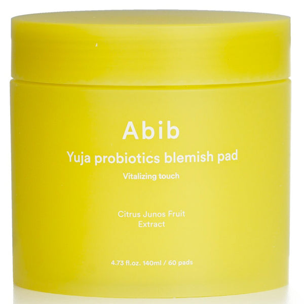 アビブ  Yuja Probiotics blemish Pad Vitalizing Touch   60pads