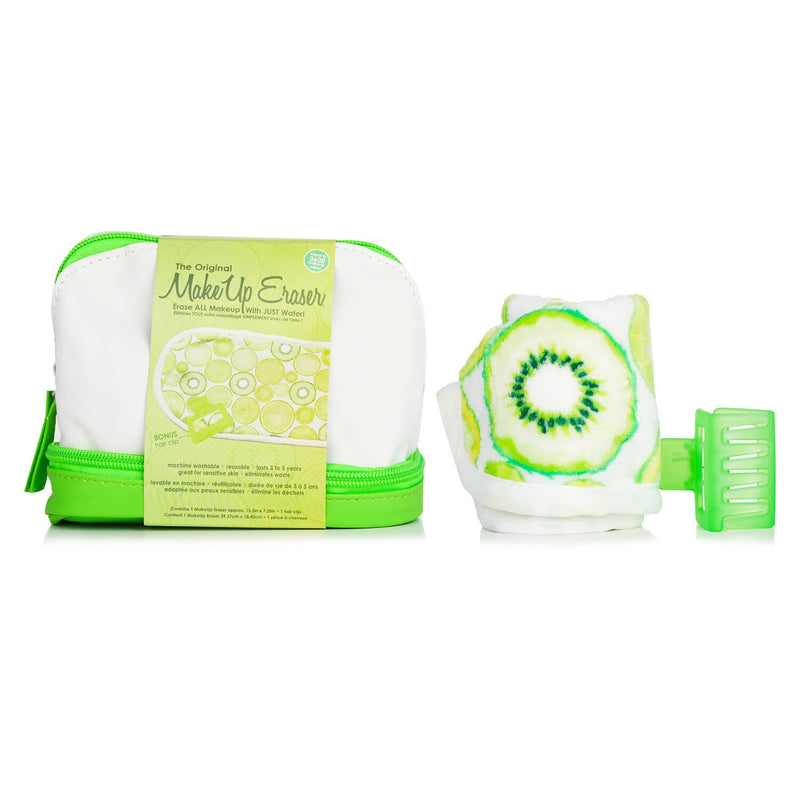 メイクアップ イレイサー  Key Lime Set (1x MakeUp Eraser Cloth + 1x Hair Clip + 1x Bag)   2pcs+1bag